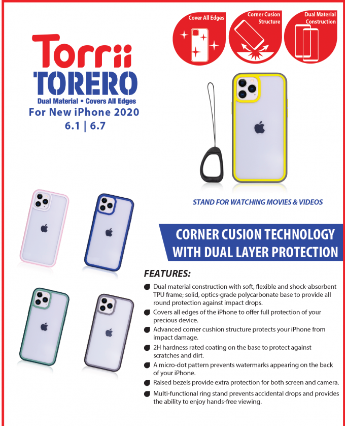 Corner Cushion Technology With Dual Layer Protection